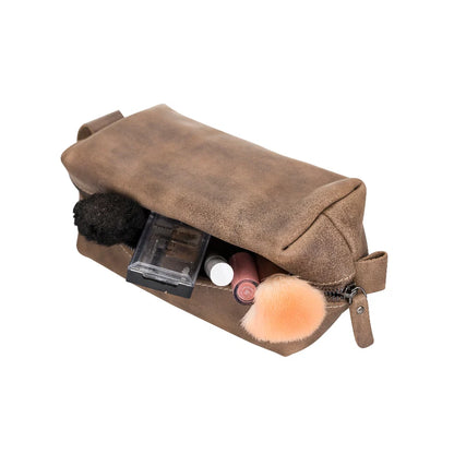 Eve Large Leather Toiletry Bag