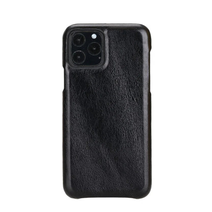 F360 iPhone 11 Pro Leather Case – Black
