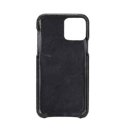 F360 iPhone 11 Pro Leather Case – Black