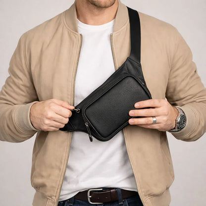 Apex Leather Belt Bag