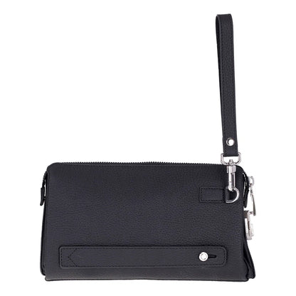 Lupus Leather Wristlet Clutch