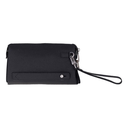 Lupus Leather Wristlet Clutch