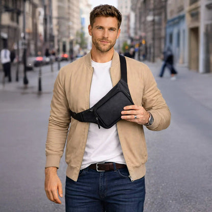Apex Leather Belt Bag