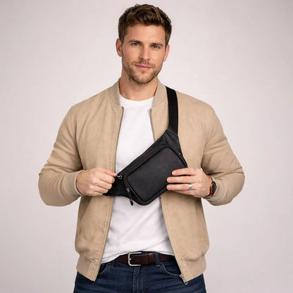 Apex Leather Belt Bag