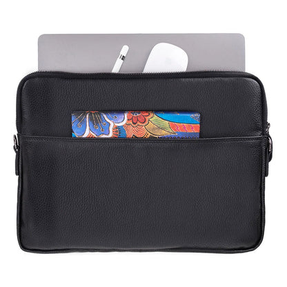 Leeds Slim Leather Laptop Bag – 14 & 16 Inch