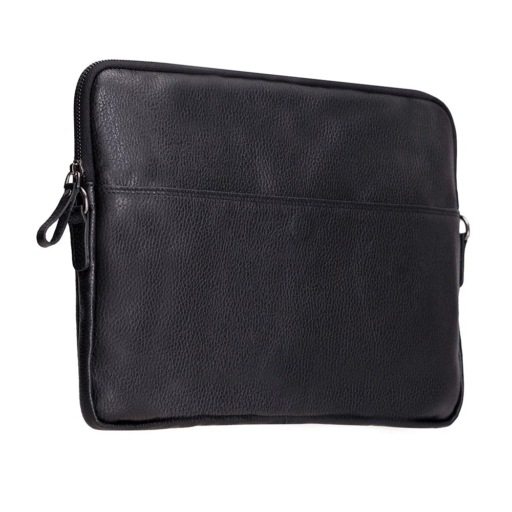 Leeds Slim Leather Laptop / Tablet Sleeve