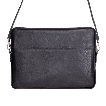 Leeds Slim Leather Laptop Bag – 14 & 16 Inch