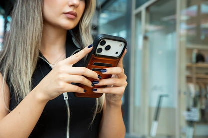 Flex Cover iPhone 17 Pro Max Leather Card Holder Case