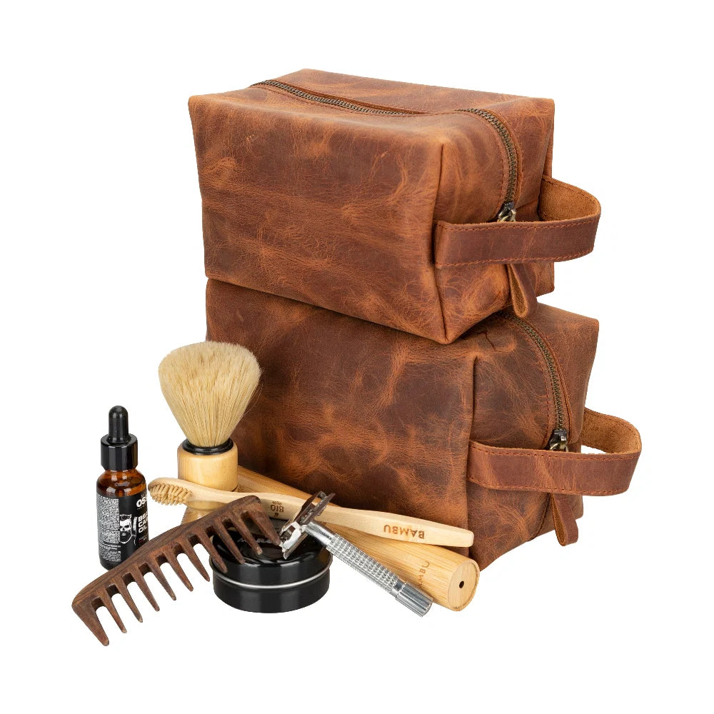 Eve Leather Dopp Kit, X Large