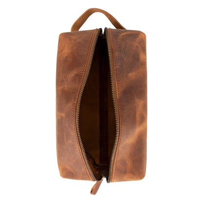 Eve Extra Large Leather Toiletry Bag