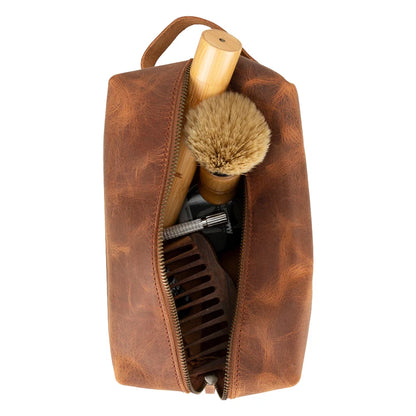 Eve Extra Large Leather Toiletry Bag