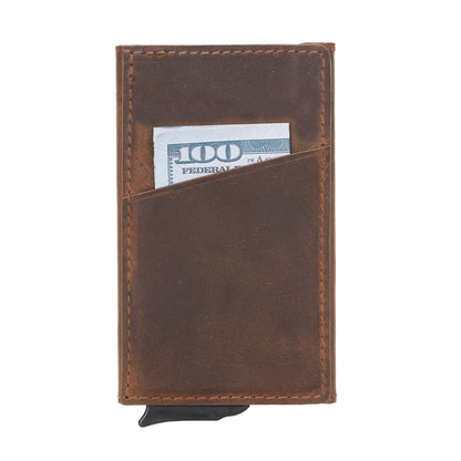 Torres Pop-Up Leather Card Holder – 18 Colors