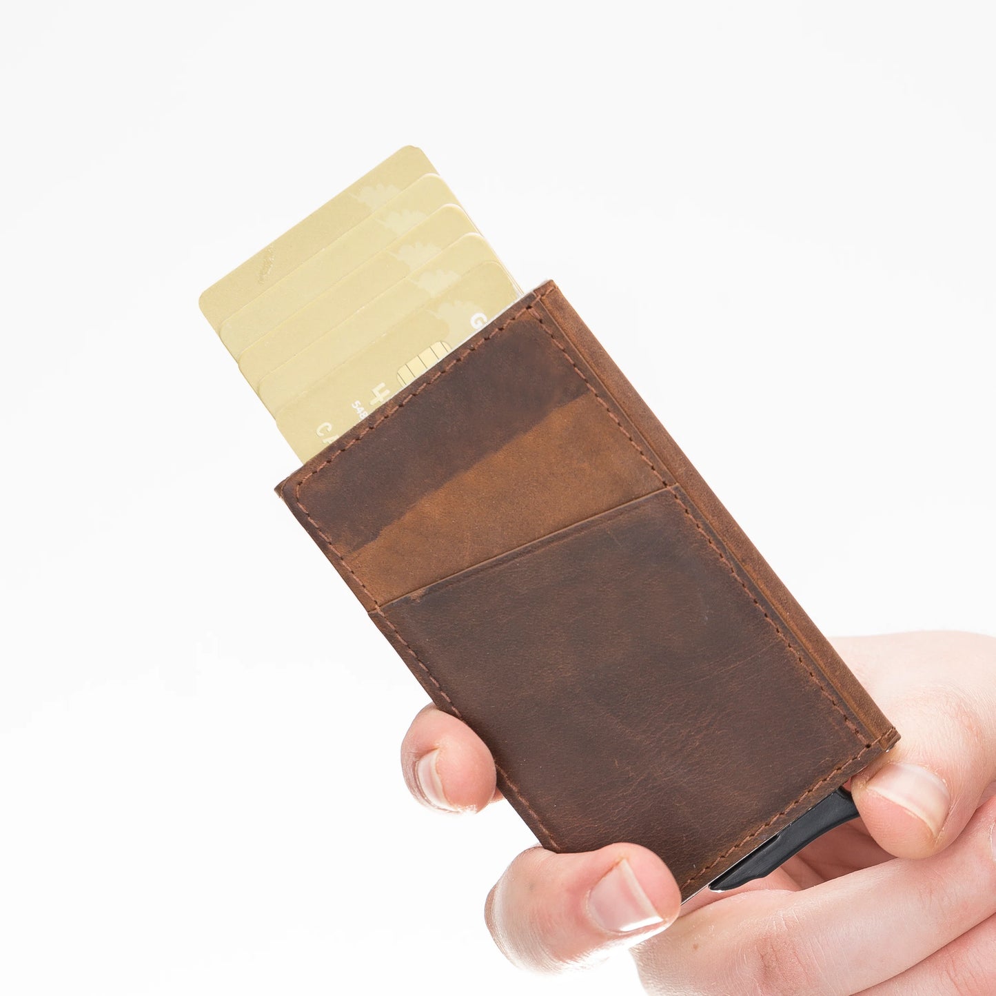 Torres Leather Pop-up Card Holder