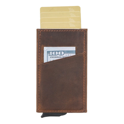 Torres Pop-Up Leather Card Holder – 18 Colors