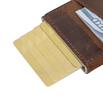 Torres Pop-Up Leather Card Holder – 18 Colors