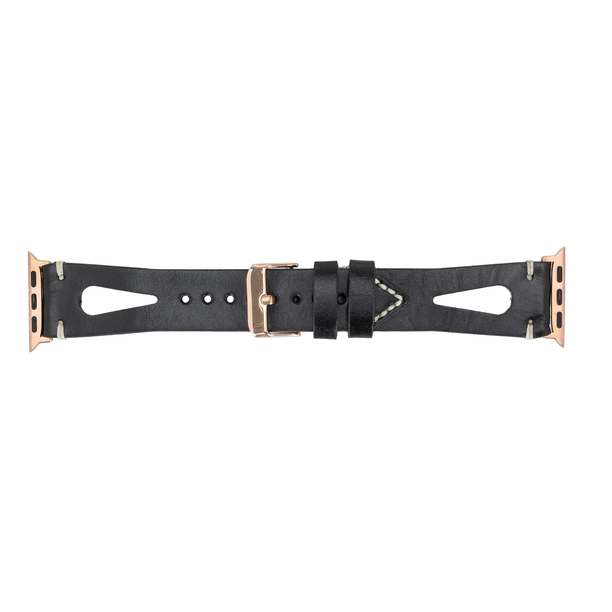 Leather Apple Watch Bands - BA2 Style Drop Cut F3