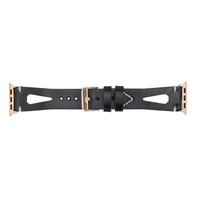 Leather Apple Watch Bands - BA2 Style Drop Cut F3