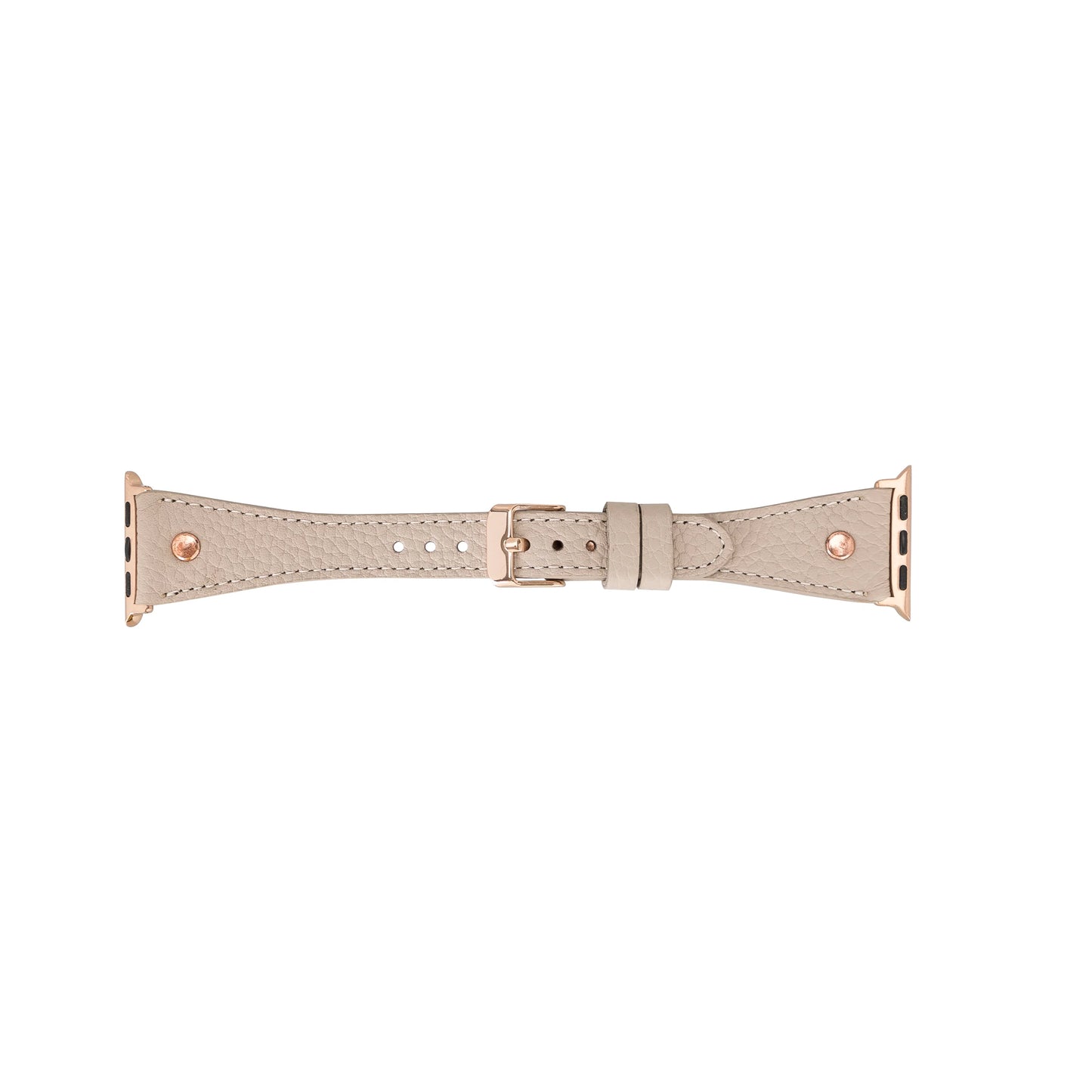Leather Apple Watch Bands - Clasic Slim Style BRN7