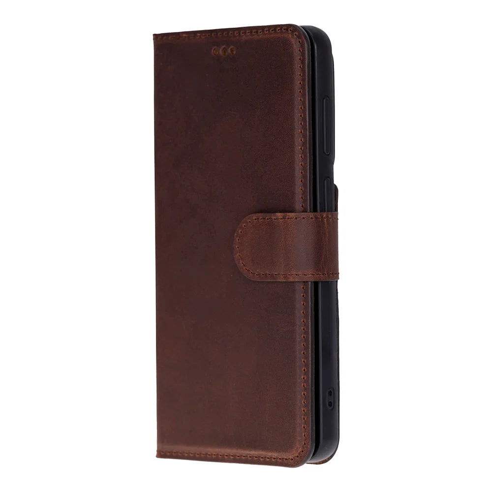 Magic Samsung Galaxy S26 Plus Detachable Leather Wallet Case
