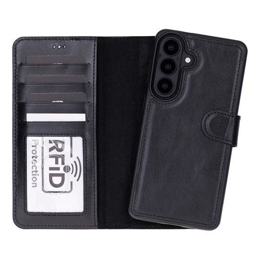 Magic Samsung Galaxy S26 Plus Leather Detachable Wallet Case