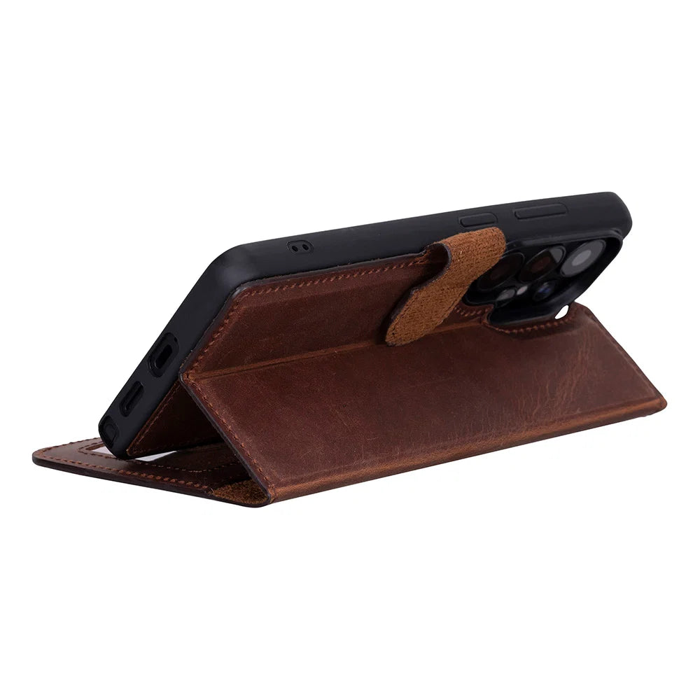Magic Samsung Galaxy S26 Leather Detachable Wallet Case