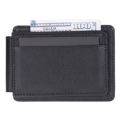 Talor Slim Leather Money Clip Wallet