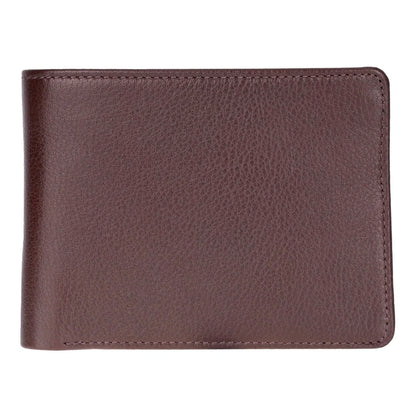 Dario Leather Bifold Wallet with Coin Pocket