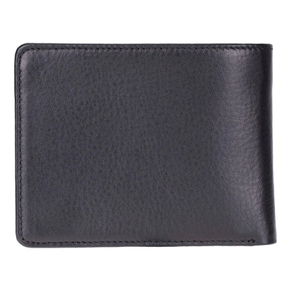 Dario Leather Bifold Wallet with Coin Pocket
