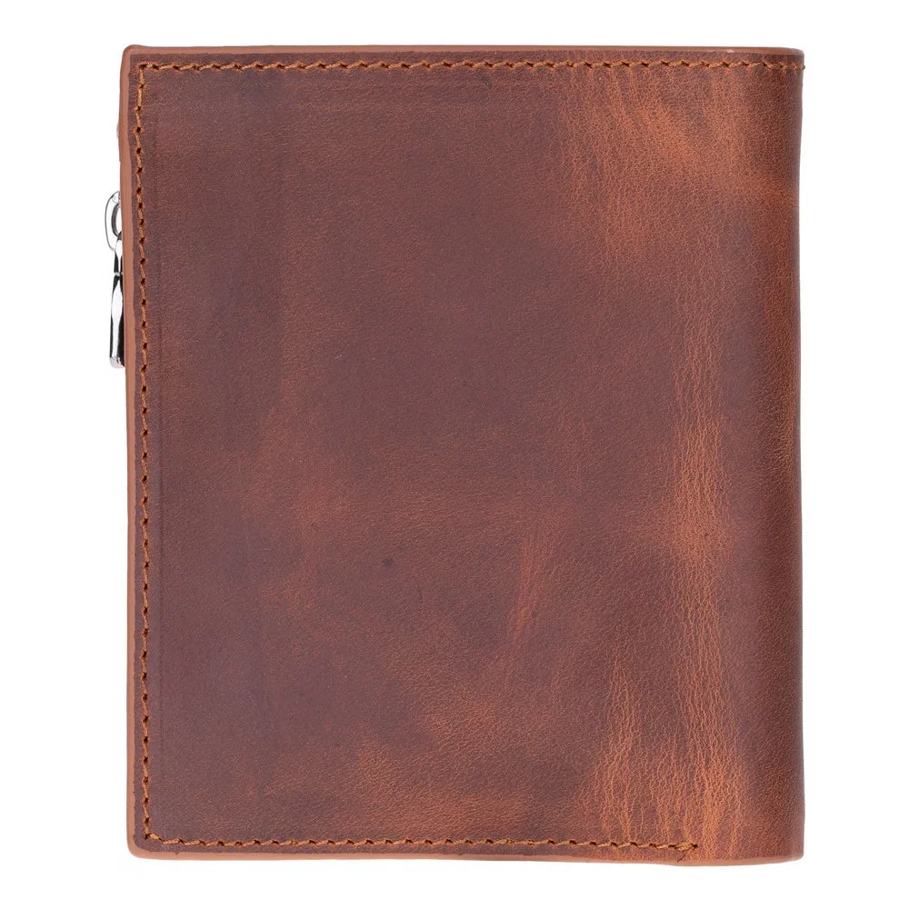 Rexon Leather Men's Wallet with Zipper