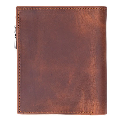 Rexon Leather Men's Wallet with Zipper