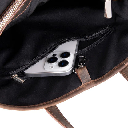 Valliro Leather Tote Bag
