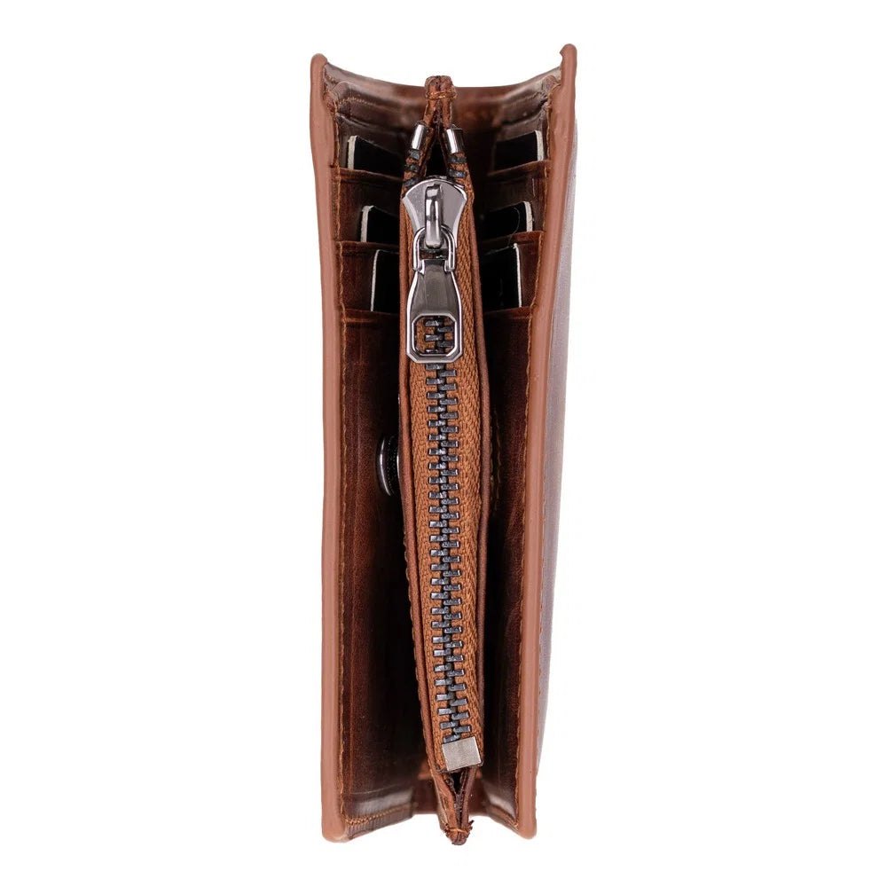 Rexon Leather Men's Wallet with Zipper