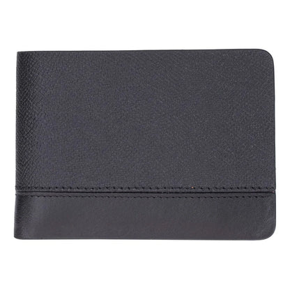 Rovin Leather Bifold Wallet with ID Windows