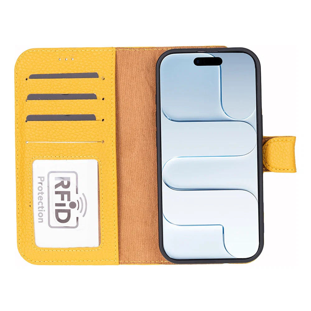 Magic iPhone 17 Leather Detachable Wallet Case