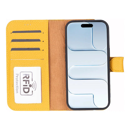 Magic iPhone 17 Detachable Leather Wallet Case – Expanded Palette