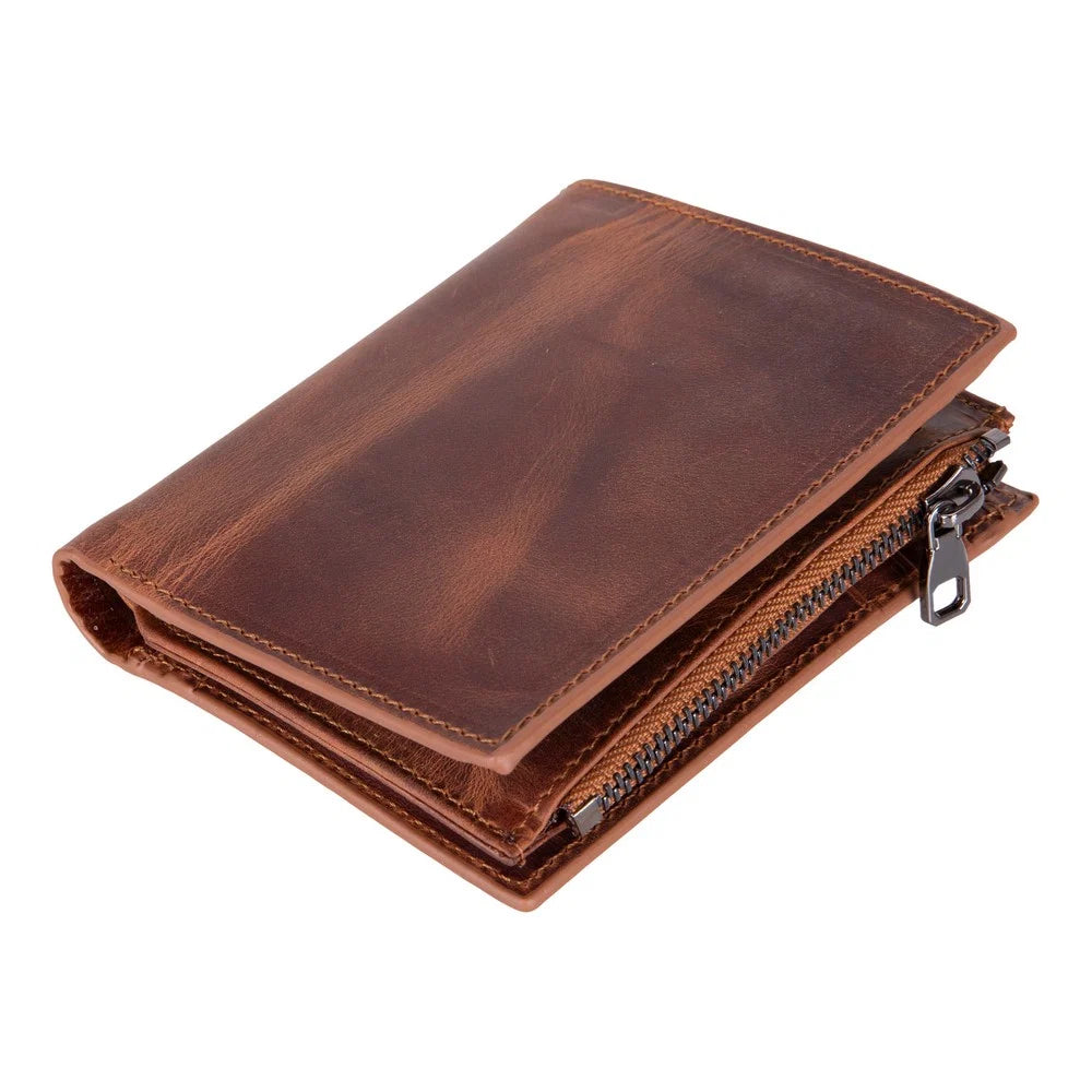 Rexon Leather Men's Wallet with Zipper