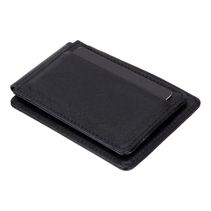 Talor Slim Leather Money Clip Wallet