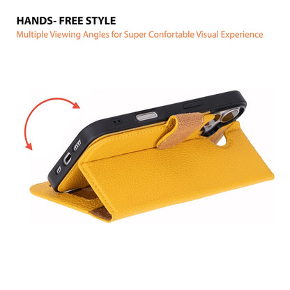 Magic iPhone 17 Detachable Leather Wallet Case – Expanded Palette