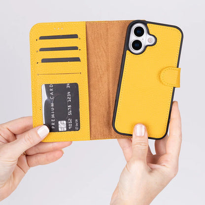 Magic iPhone 17 Detachable Leather Wallet Case – Expanded Palette
