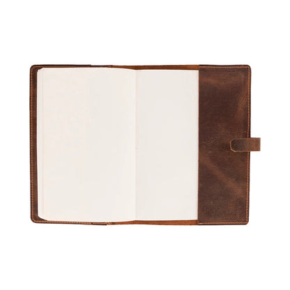 Passato Leather Journal Cover with Three Card Slots