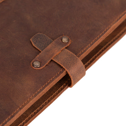 Passato Leather Journal Cover with Three Card Slots