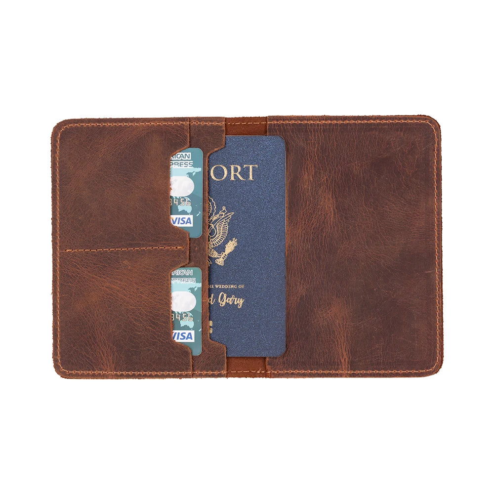 Orbion Leather Passport Wallet