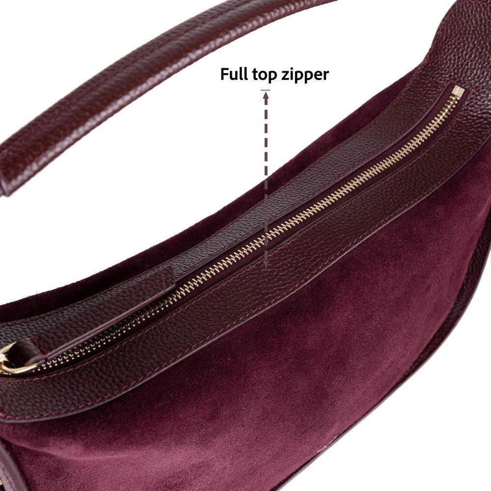 Dolcezza Suede Leather Women's Bag