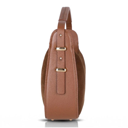 Dolcezza Suede Leather Shoulder Bag