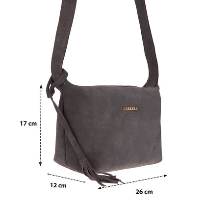 Carrera Melora Suede Leather Women's Bag