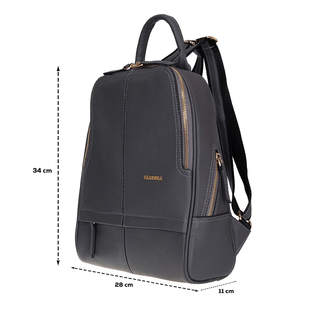 Carrera Elvina Leather Women's Backpack Bag