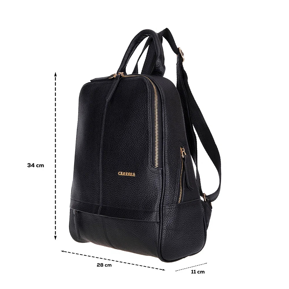Carrera Elvina Leather Women's Backpack Bag