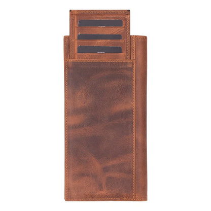 Tenuta Leather Phone Wallet with Detachable Cardholder
