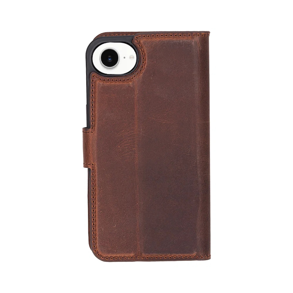 Magic iPhone 17E/16E Detachable Leather Wallet Case
