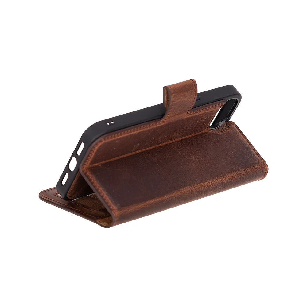 Magic iPhone 17E/16E Leather Detachable Wallet Case